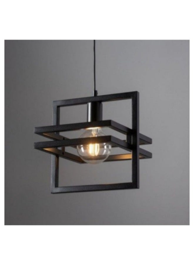 Modern Black chandelier Light – Premium Black Iron Chandelier for Dining, Living Room, Bedroom (Bulb Not Included) - Image 1