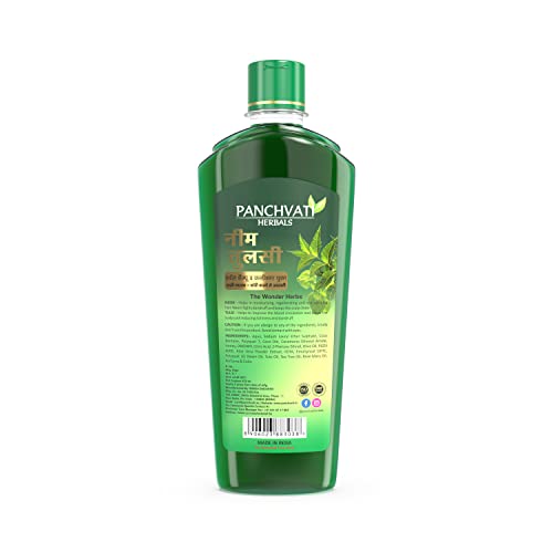 Panchvati Neem Tulsi Hair Shampoo 450 ml (pack of 2 x 450 ml) neem shampoo for hair fall & anti dandruff - Image 3