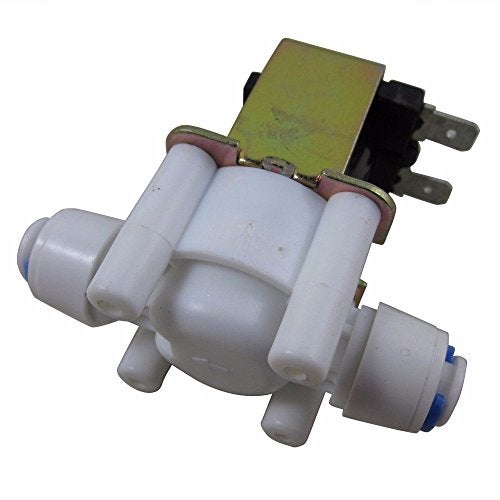 DIGITEN DC 12V 1/4" Inlet Feed Water Solenoid Valve Quick Connect N/C normally Closed - Image 3