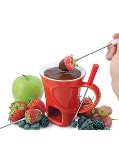 Swissmar Swissmar F12066 4-Piece Sweetheart Chocolate Fondue Mug Set  - Image 2