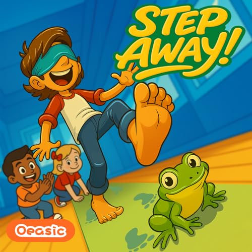 Oeasic Dont Step in Frogs Board Games Preschool Party Game Stocking Stuffers for Kid FrogThemed Mat 1 Players Family Party Game Birthday for Kids Ages 4 - Image 5
