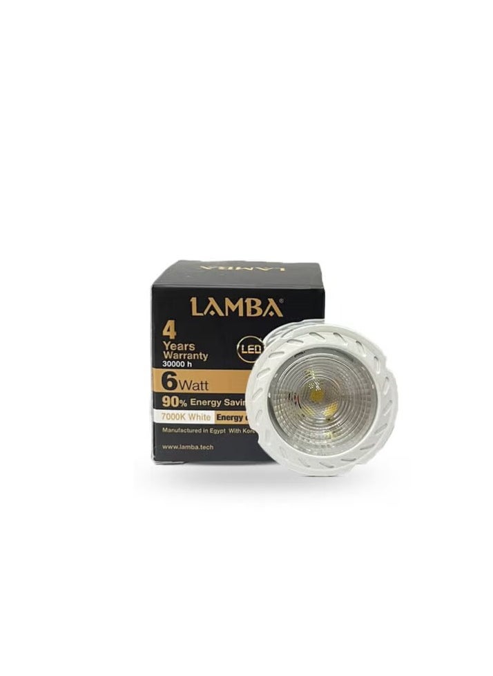 LAMBA - كاسة شوكه 6 وات اضاءة وورم MR16 6W - Image 1