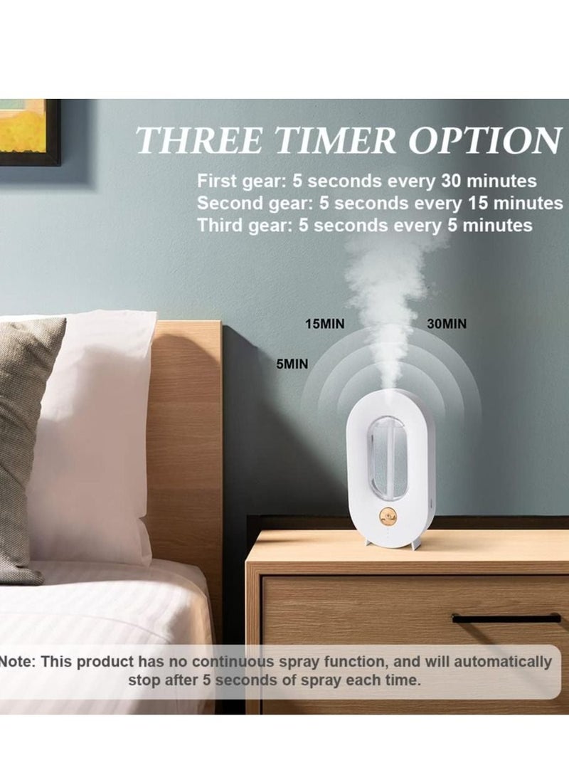 Generic - Essential oil diffuser, timer diffuser, electric aromatherapy sprayer, aromatherapy oil diffuser, suitable for home, office, SPA, yoga (no fragrance type) - Image 1