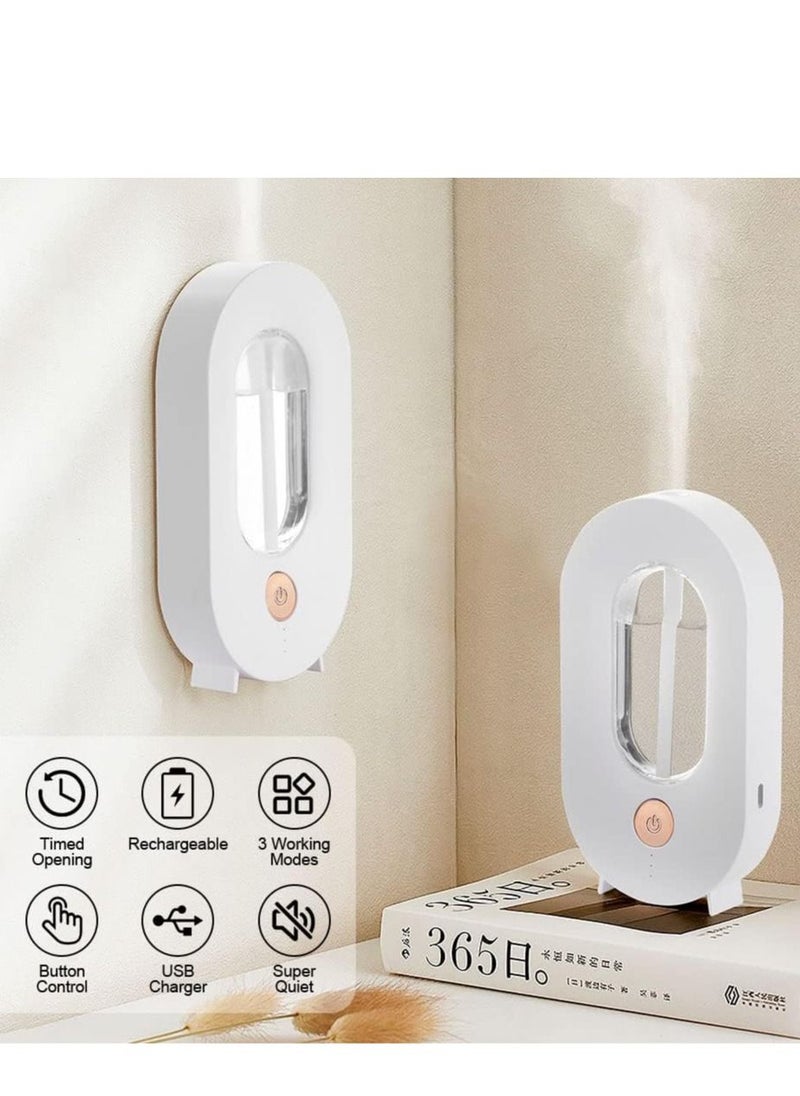 Generic - Essential oil diffuser, timer diffuser, electric aromatherapy sprayer, aromatherapy oil diffuser, suitable for home, office, SPA, yoga (no fragrance type) - Image 1