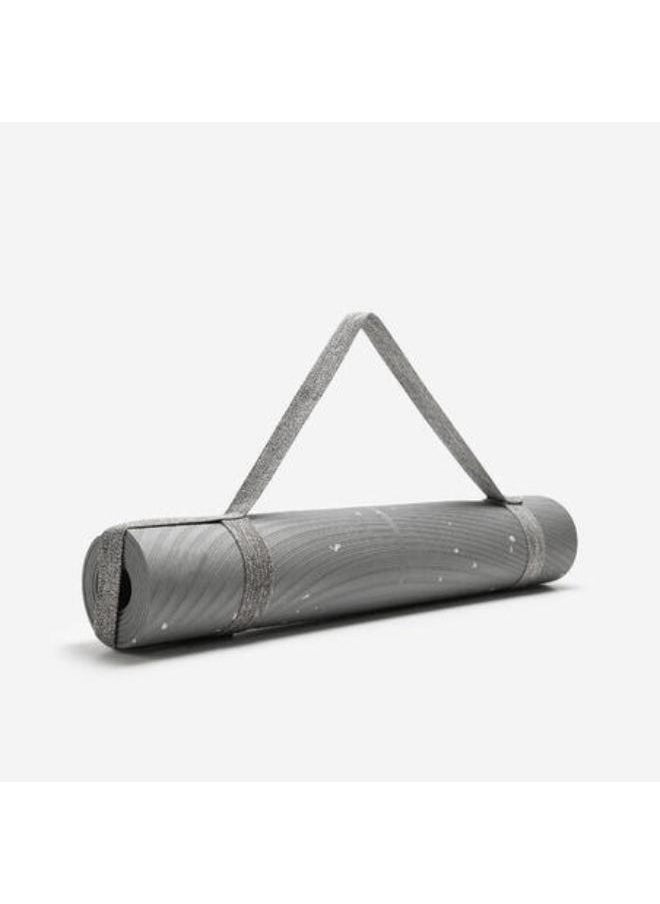 KIMJALY Light Yoga Mat XL 200 x 75 cm x 5 mm - Grey  - Image 3