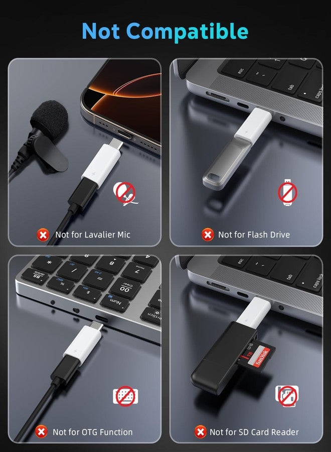 MoKo 60W USB C to Lightning Headphone Audio Adapter for iPhone 17 Air 16 16e 15 Pro Max Plus, iPad Pro/Air - PD Fast Charging Data Lightning to USB C Adapter for Earphones, Not for OTG/Lavalier Microphone - Image 2