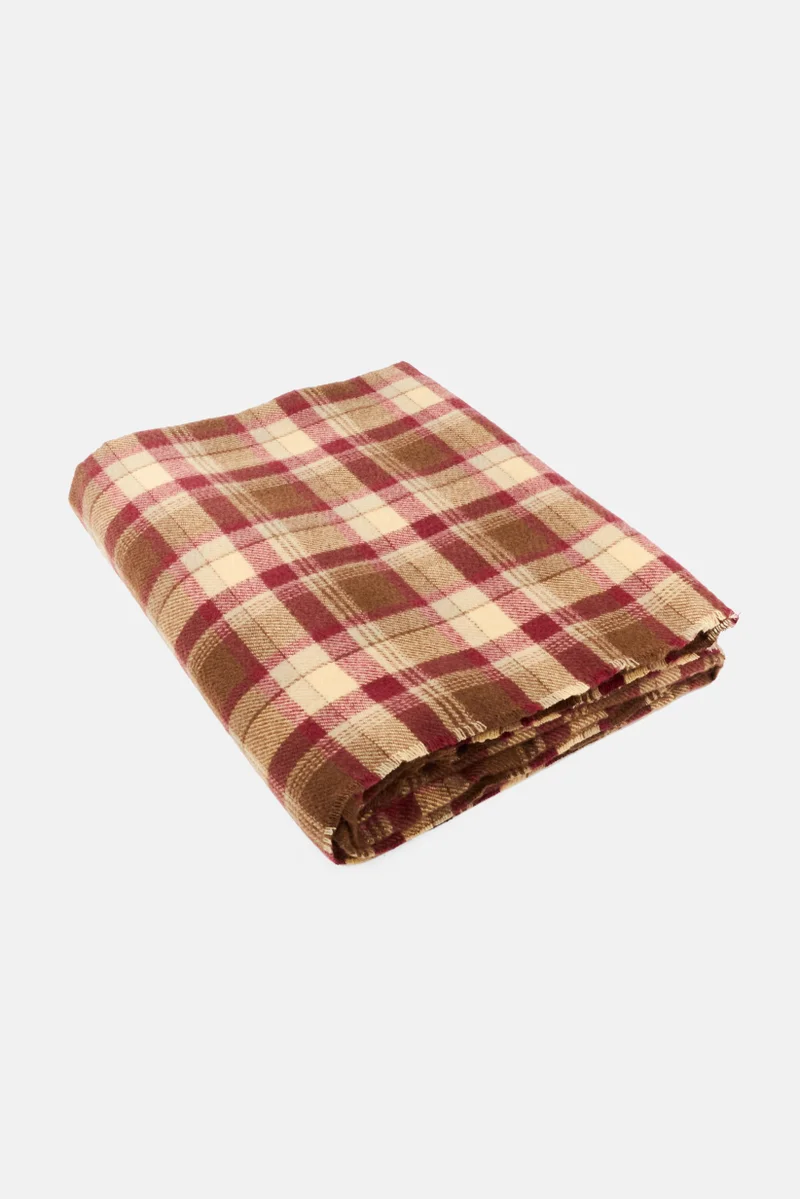 Muy Mucho Single Plaid Fringes 130 X 170 cm, Multicolor