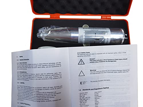 GLTL Professional Rebound Hammer - Concrete Strength Tester with 10-60 MPa Range for Buildings/Bridges/Road Construction (ASTM C805 Compliant, Portable & Accurate) - Image 4