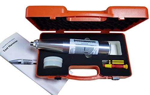 GLTL Professional Rebound Hammer - Concrete Strength Tester with 10-60 MPa Range for Buildings/Bridges/Road Construction (ASTM C805 Compliant, Portable & Accurate) - Image 2
