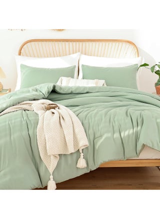 ROSGONIA Sage Green California King Comforter Set - pzsku/Z9682D9279B8199AA9E6DZ/45/_/1741261268/16b74cf6-62ec-4067-8585-bb9c16e49941