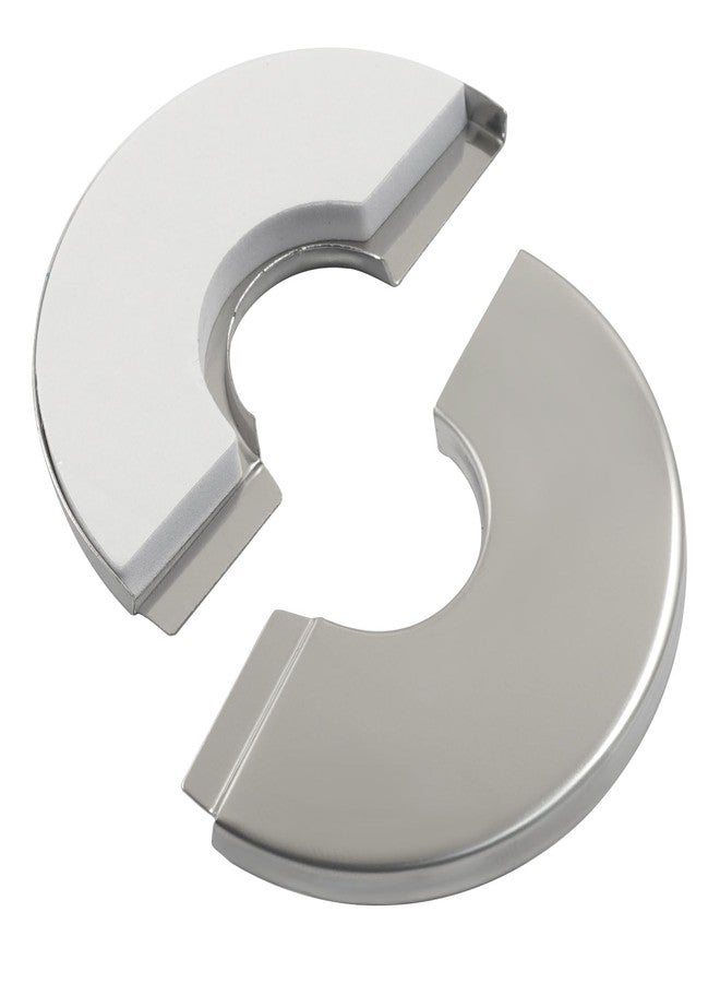 BokWin 4 Pack 0.87 inch/22mm ID Wall Split Flange, Stainless Steel Round Escutcheon Plate,Shower Arm Flange Cover Set for Universal Standard 0.87 inch/22mm Shower Head Arm Pipe - Round Split Design - Image 4