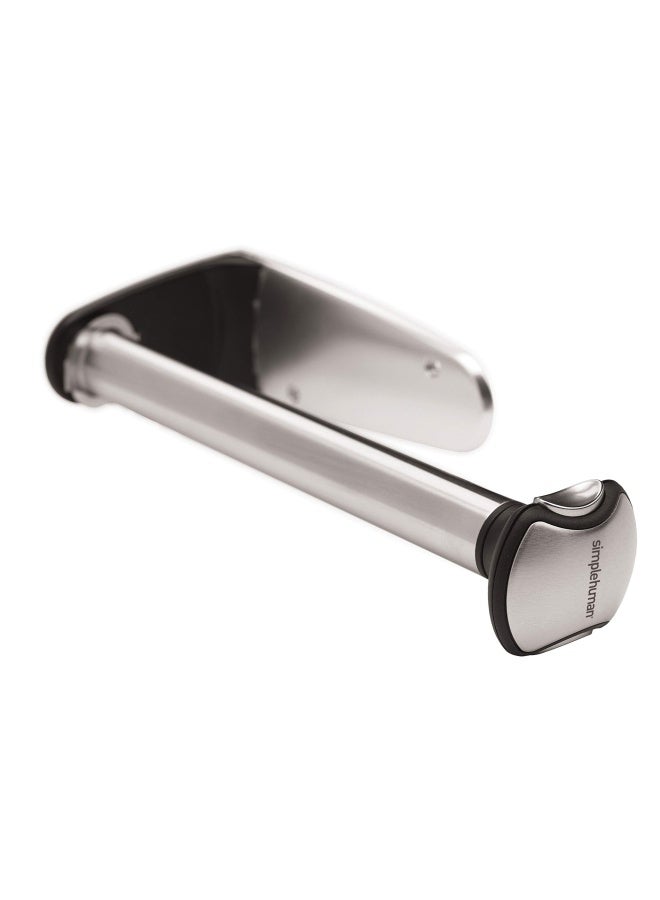 Simplehuman Kt1024 Long Quick Load Wall Mounted Kitchen Roll Holder  Suitable For Under Cupboard Or Cabinet  Easy Tear  Easy To Install  Fits Kitchen Rolls Measuring 27-28Cm   Brushed Stainless Steel - Image 4