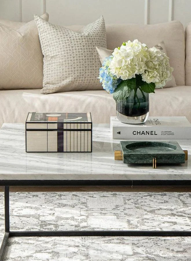 KNOT HOME Miro Cornell Decorative Jewelry Box Knot Home Designer Accessory for Bedroom Living Dining Room Office Area Décor