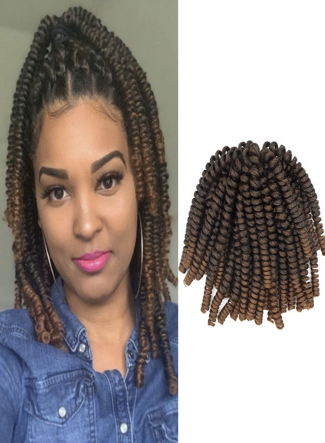 Darling Spring Twist 2X Crochet Hair Extensions (1 Pack, 2 per pack), Bomb Twist, Natural and Soft Texture, Black Afro curly 2X per Pack, 24 Inch, #1/30 - Image 1