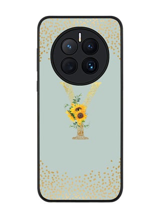 Rugged Black edge case for Huawei Mate 50 Slim fit Soft Case Flexible Rubber Edges Anti Drop TPU Gel Thin Cover - Custom Monogram Initial Letter Floral Pattern Alphabet - Y (Light Grey ) - pzsku/Z968397A7637E86591934Z/45/_/1676384670/4e9ba459-ba04-4faa-adcc-a06f12bf17c2