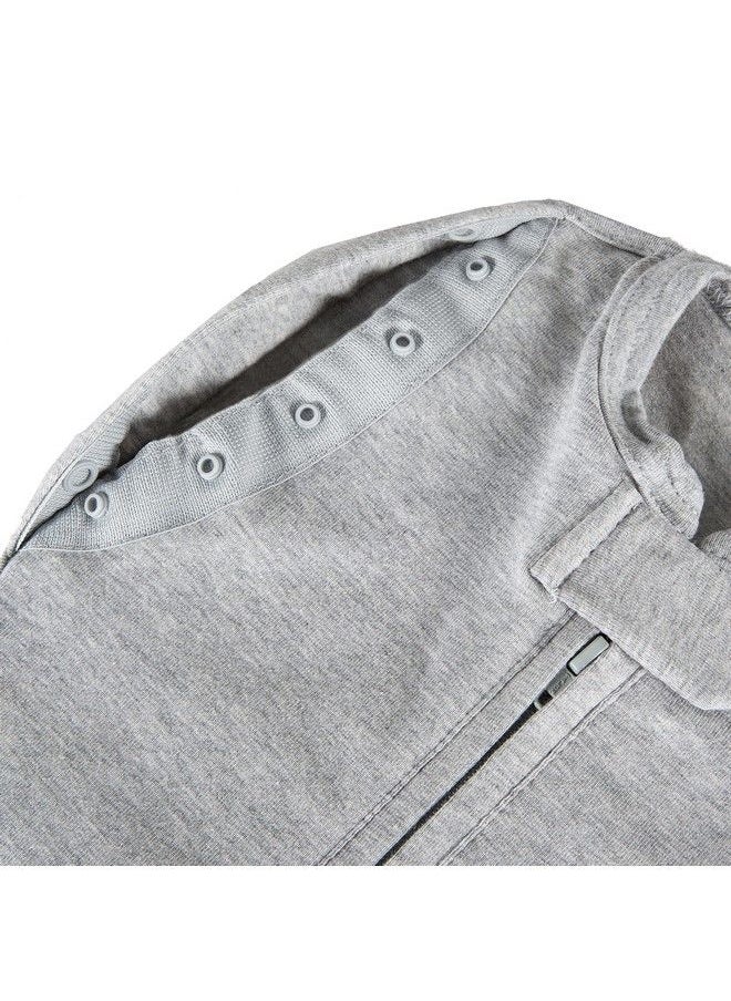 Woombie - Convertible Baby Swaddling Blanket I Swaddle Converts To Armsfree Wearable Blanket For Babies Up To 6 Months Grey 1419 Lbs - Image 1