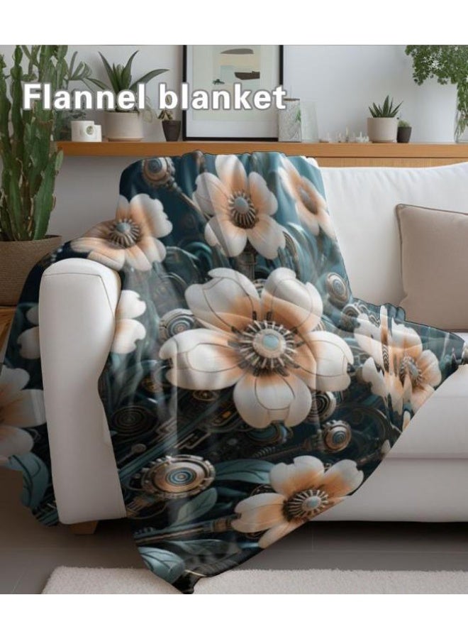 general Baby and children's cartoon flannel thin blanket (warm and comfortable, suitable for sleep, game use) 70cm*100cm - Image 4