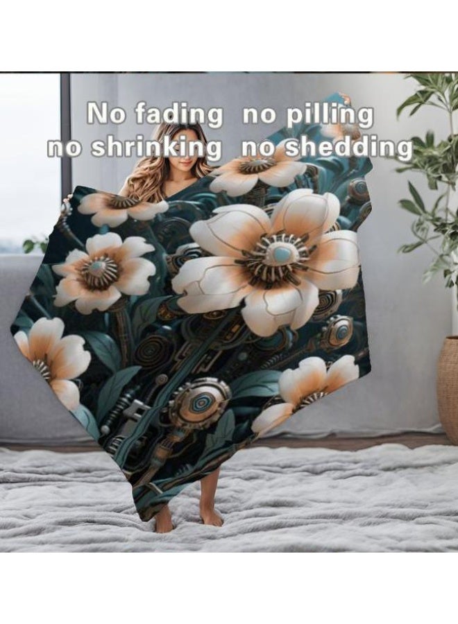 general Baby and children's cartoon flannel thin blanket (warm and comfortable, suitable for sleep, game use) 70cm*100cm - Image 3