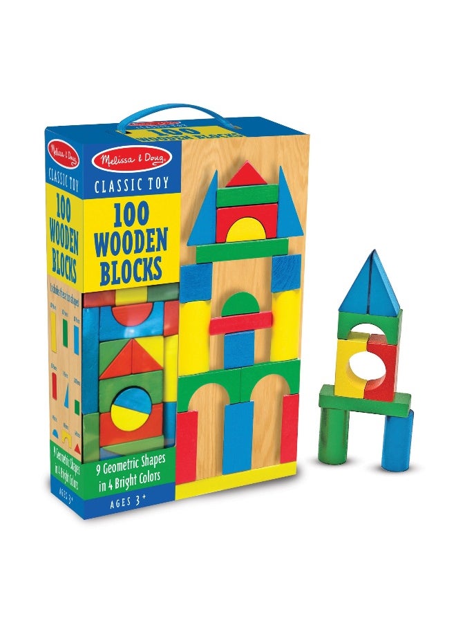 100 Wooden Block Set