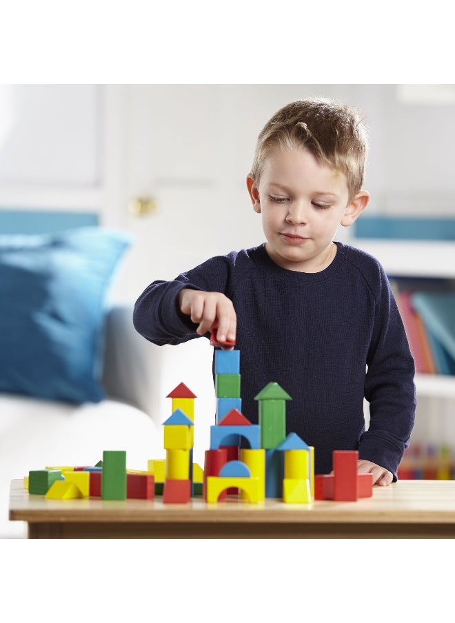 100 Wooden Block Set