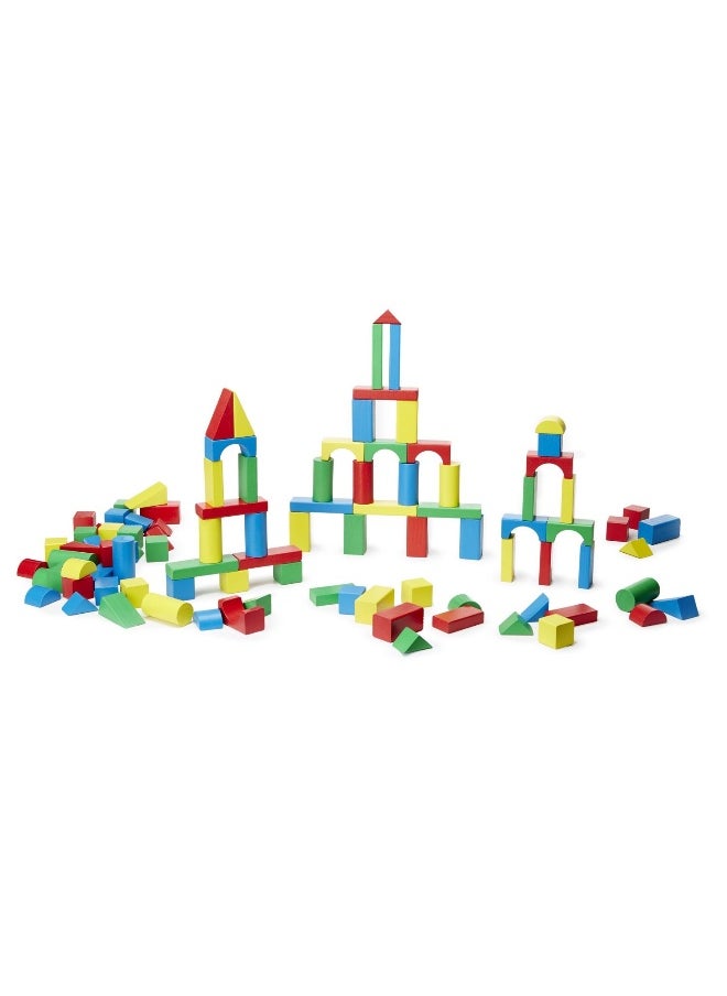 100 Wooden Block Set