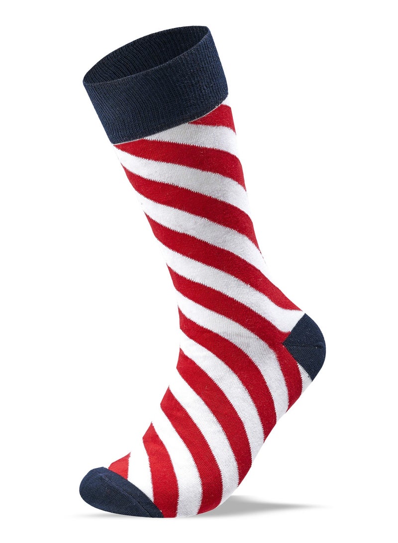 سام سوكس مجموعة من 3 كريسماس شراب طويل  هدية  رجالى  مشكل الوان - Image 5