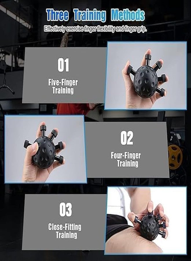 GUDDIES Hand Grip Strengthener,Ultimate Finger Exerciser Strength Trainer Exercise Ball Hand Strengthener Hand Balls Workout Equipment for Men & Women - Image 4