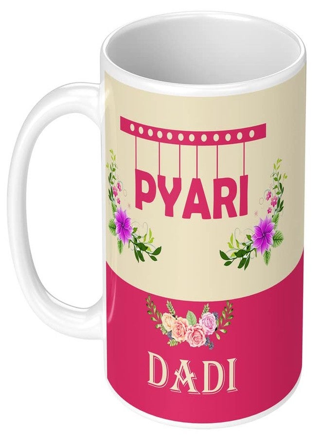 TrendoPrint Printed Acche Dadu & Pyari Dadi Coffee Mug 350ml (Set of 2) Best for Happy Birthday Gifts, Return Gifts & Couples Gifts - Image 4