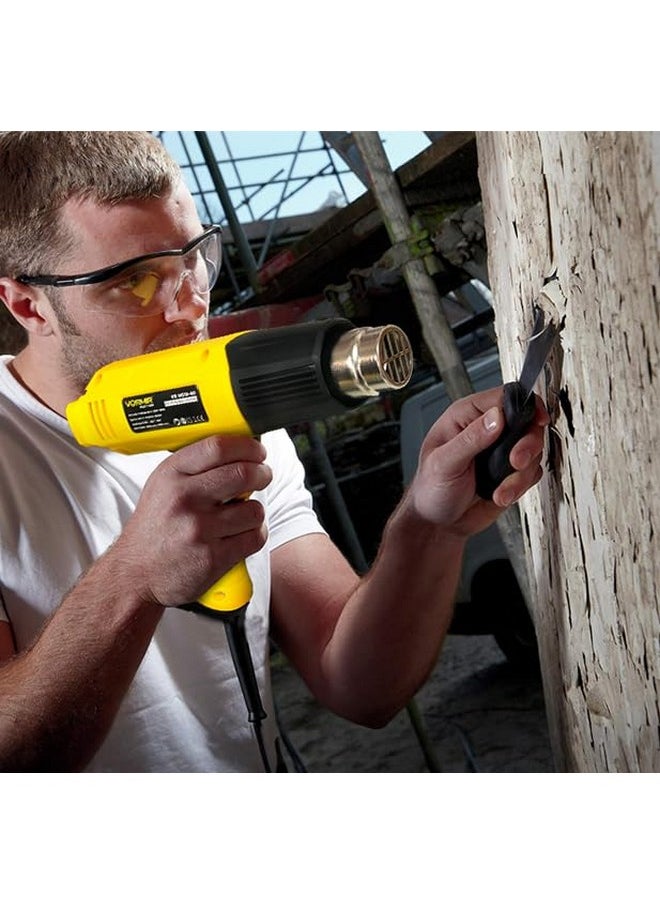 iBELL IBELL VORMIR HG18-40 Heat Gun with 4 Nozzles, 1800W, Dual Air Flow 250L / Min & 550L / Min  - Image 4