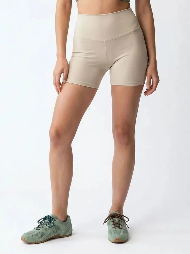 Mixray MIXRAY High-Waist Skinny Cycling Shorts