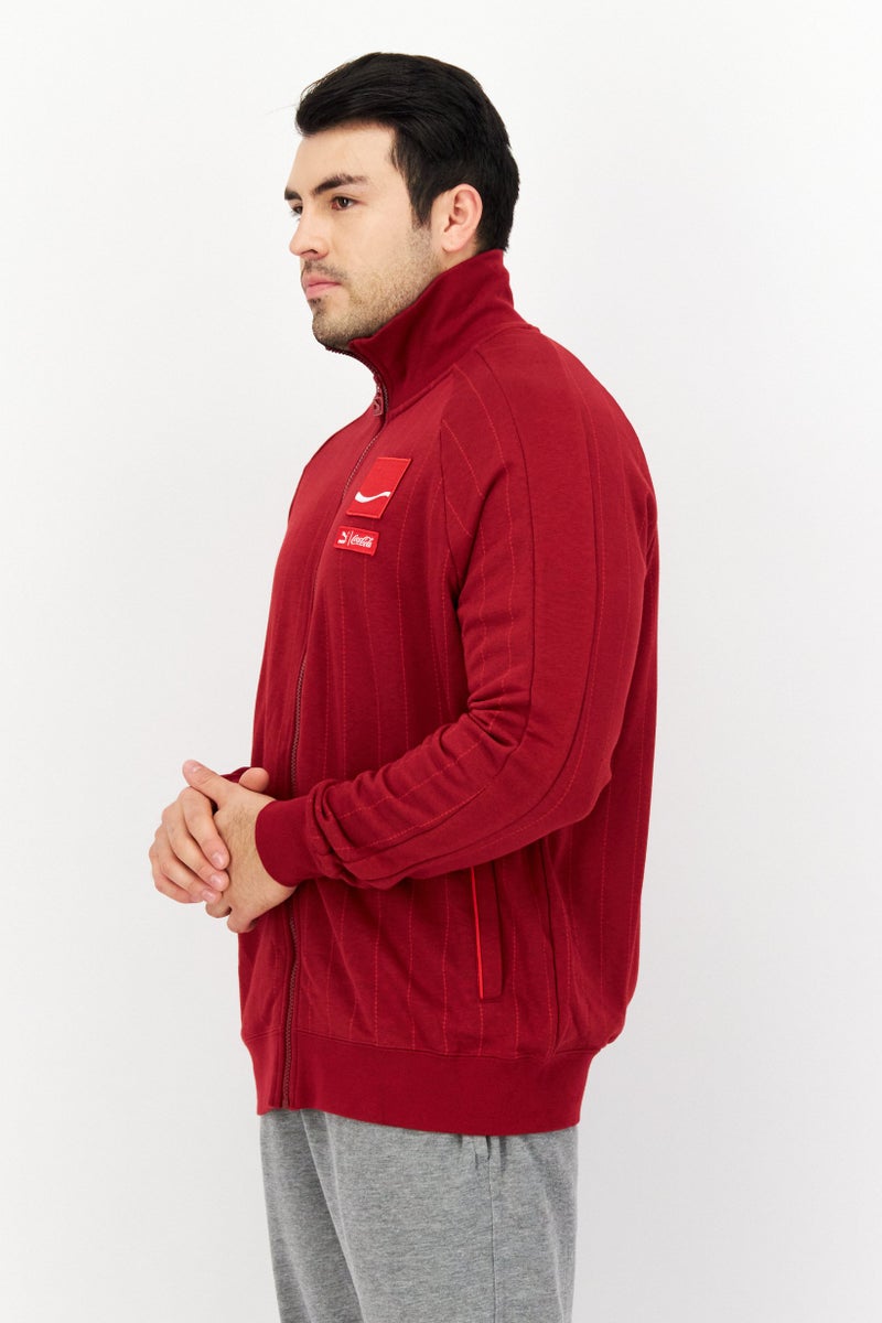 Puma x Coca Cola Men Sportswear Fit Training Track Jacket, Red - Image 4