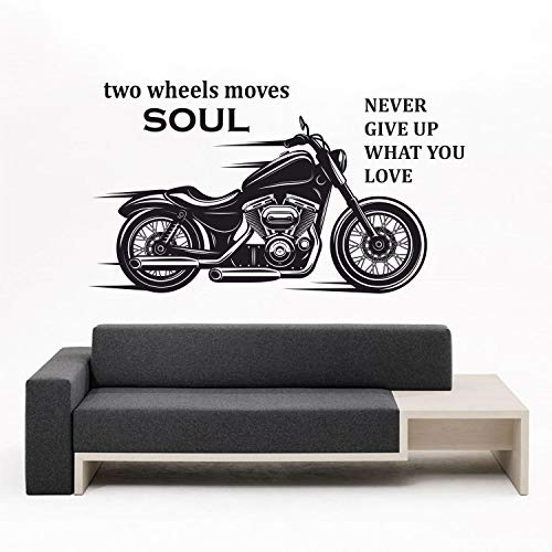 StickMe 'Two Wheeler Four Wheeler - Motivational - Quotes - Wall Sticker' -SM950 (Multi Colour, Vinyl - 105cm X 50 cm) - Image 2