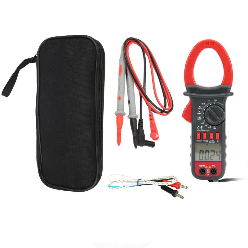 ETCR Handheld Clamp Meter 1000A True RMS Digital Multimeter with Auto Range - Large Screen Data Hold for Motor Testing - Image 1