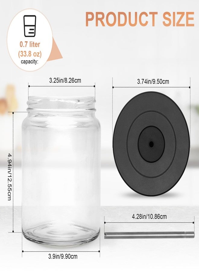 Dgavxa Glass Milk Container for Miele, Compatible with Coffee Machines for Miele CM Desktop, CM 7750 6360 5300 5310 5510 6160 6350, Incompatible for Built-in Coffee Makers - Image 2