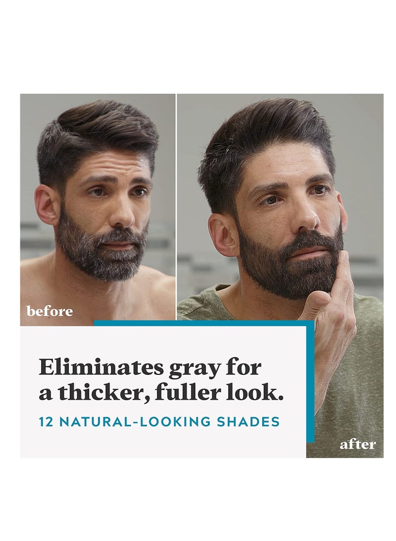 Just For Men Mustach and Beard Colour Real Black M-55 - Image 5