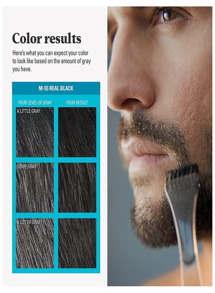 جست فور من صبغة اللحية والشارب من جَسَّتْ فور مَنِ  - أسود - Image 5