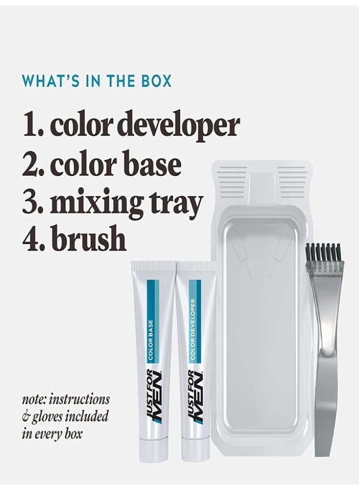 جست فور من صبغة اللحية والشارب من جَسَّتْ فور مَنِ  - أسود - Image 5