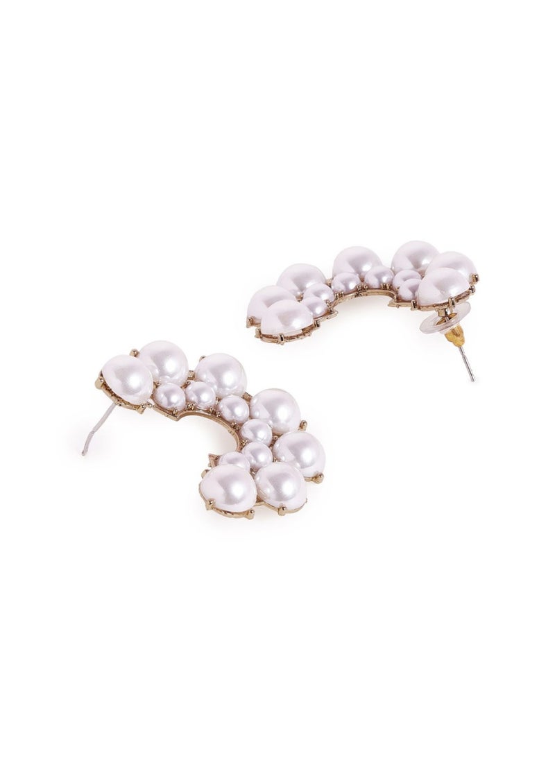 Priyaasi Women Contemporary Studs Earrings  - Image 3