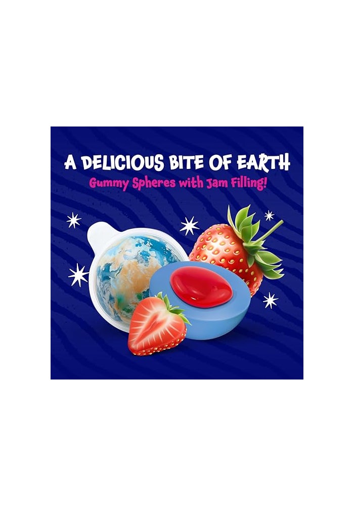 FUNTASTY Earth Planet Gummy Balls  19 Oz Jar 30 Count  Strawberry Jelly Filled Gummies  Individually Wrapped Gummy Candy  Space Candy  Earth Gummies for Goodie Bags - Image 5