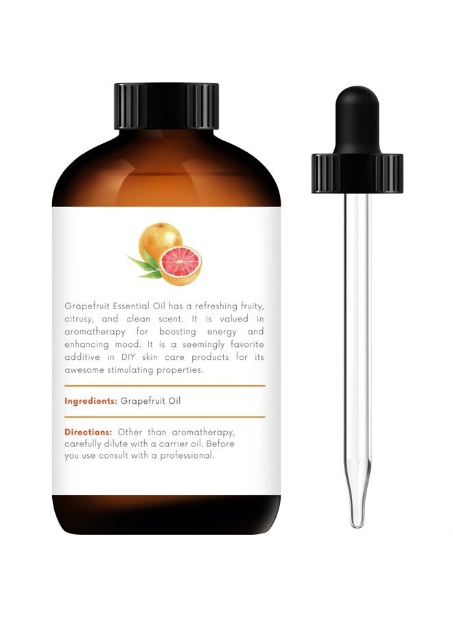 handcraft Blends Handcraft Grapefruit Essential Oil - 100% Pure and Natural - Premium Therapeutic Grade with Premium Glass Dropper - Huge 4 fl. Oz - Image 3