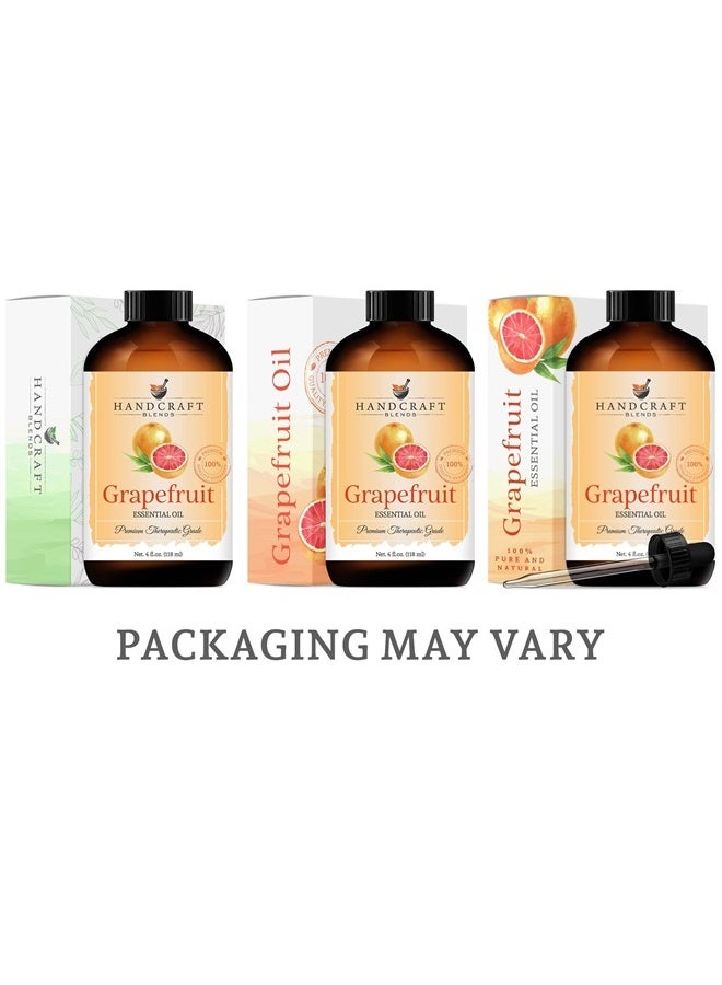 handcraft Blends Handcraft Grapefruit Essential Oil - 100% Pure and Natural - Premium Therapeutic Grade with Premium Glass Dropper - Huge 4 fl. Oz - Image 4