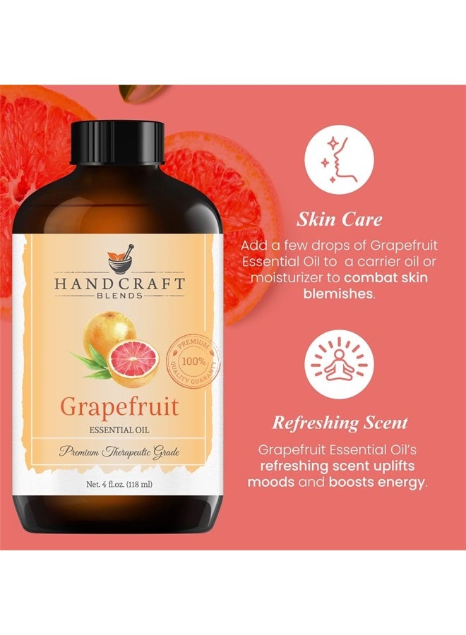 handcraft Blends Handcraft Grapefruit Essential Oil - 100% Pure and Natural - Premium Therapeutic Grade with Premium Glass Dropper - Huge 4 fl. Oz - Image 5