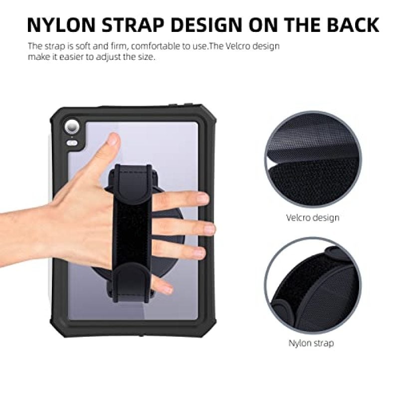 Universal Tablet Stand 7 To 12.9 Inches Black - Comfortable Bedtime Reading Secure Grip for Travel Hands-Free Viewing for Home Travel Bed Kitchen - Image 2