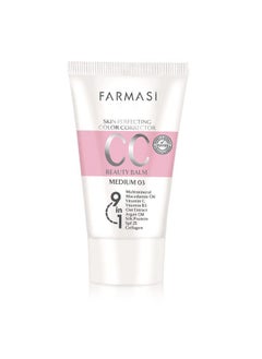 Cc Color Control Cream Natural And Flawless Finish Enriched Formula With Multimineral & Spf 25+ All Day Hold All Skin Types 1.7 Fl. Oz / 50 Ml (Medium)