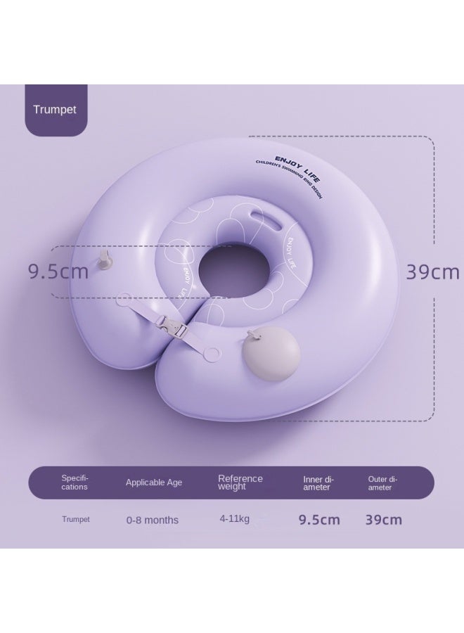 Cartoon Baby Swimming Neck Ring, Swimming Float Ring, Life Jacket, Baby Arm Floaties, Buoyancy Vest, Swimming Equipment - Image 1