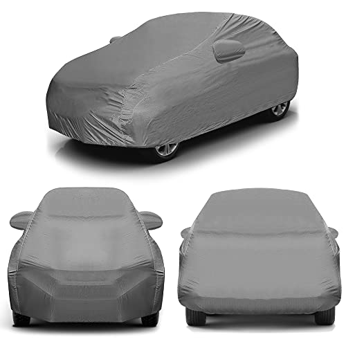 AutoGuys Car Cover Waterproof PM-I for Kia Sonet [Year 2020 Onwards] - Sonet Car Cover Dust & UV Protection Sonet Car Body Cover with Mirror Pocket Soft Cotton Lining - Image 4