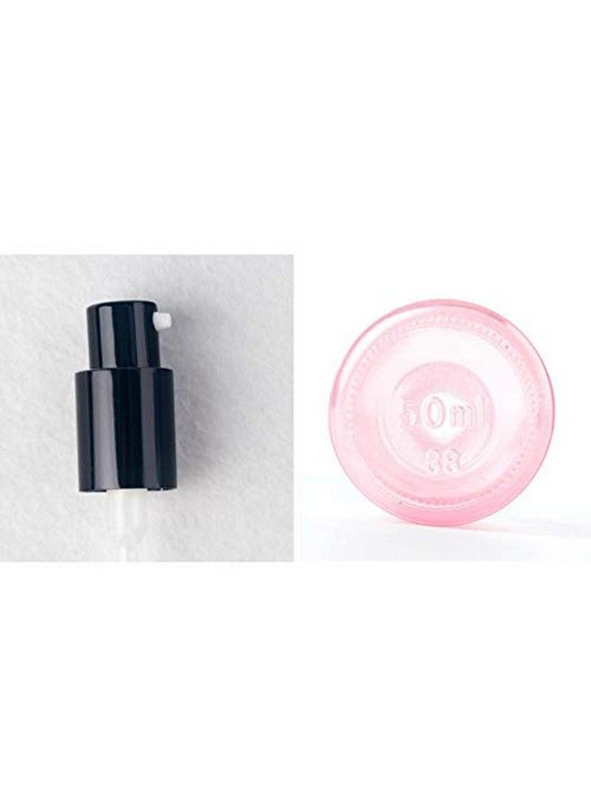 ASTRQLE 1Pc 3.4Oz 100Ml Pink Glass Empty Upscale Press Pump Bottles Jar Pot Vial Tube Containers For Makeup Lotion Serum Face Cream Facial Cleanser Toner Liquid Cosmetics Essential Oil Emulsion - Image 5