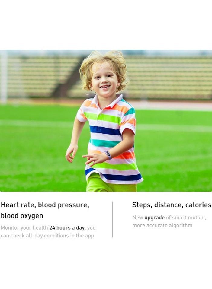 Children's Smartwatch S90 Fitness Bracelet Waterproof Alarm Clock Sleep Monitor Sport Wristband for Kids Girls Boys Gift (Blue) - Image 5