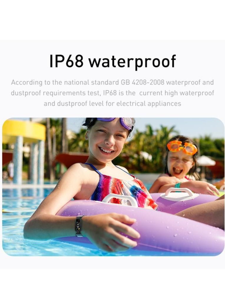 Children's Smartwatch S90 Fitness Bracelet Waterproof Alarm Clock Sleep Monitor Sport Wristband for Kids Girls Boys Gift (Blue) - Image 3