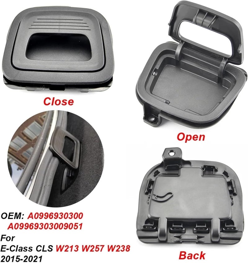 Wivplex Rear Trunk Mat Handle for Mercedes-Benz E-Class CLS - Image 5